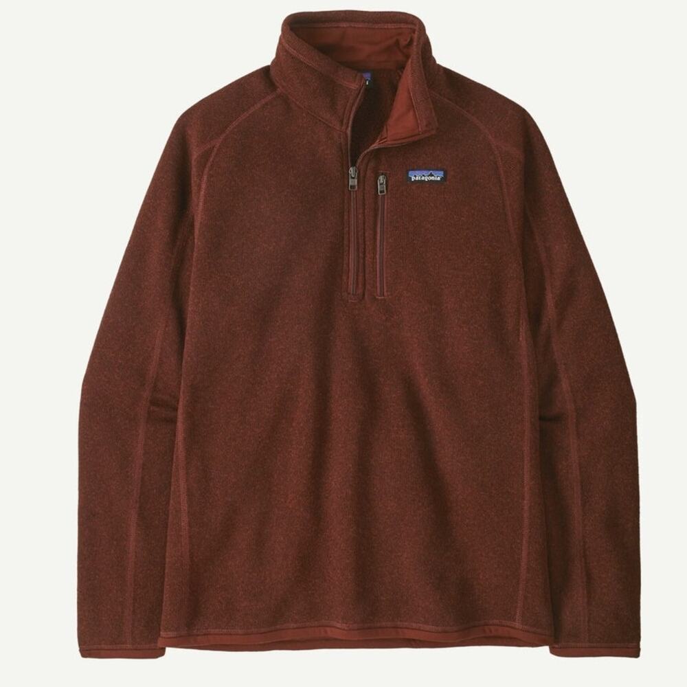 Patagonia Better Sweater 1/4 Zip Fleece  Size Small Pullover Dried Vanilla NWT